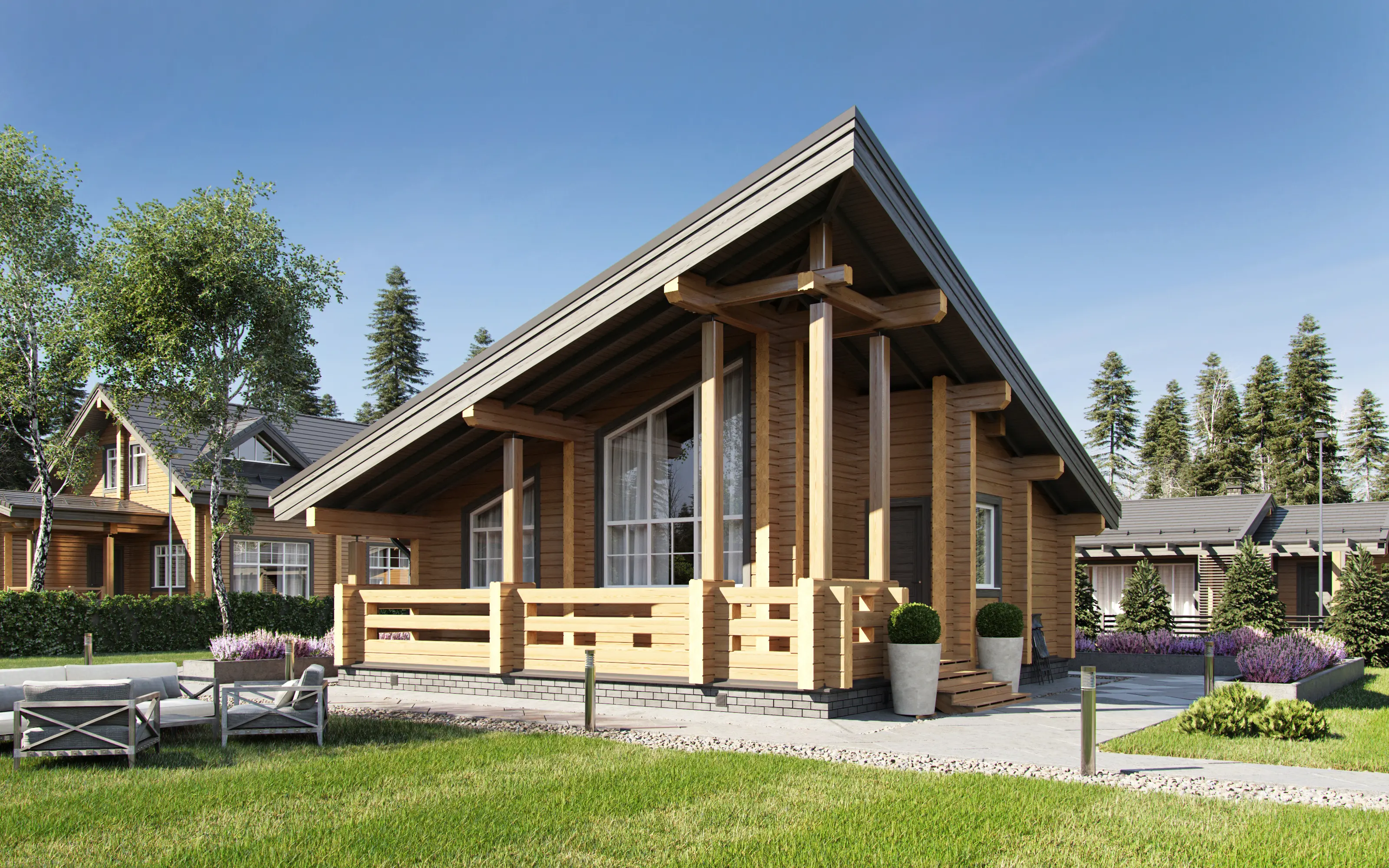 Проект бани № 156 - представление