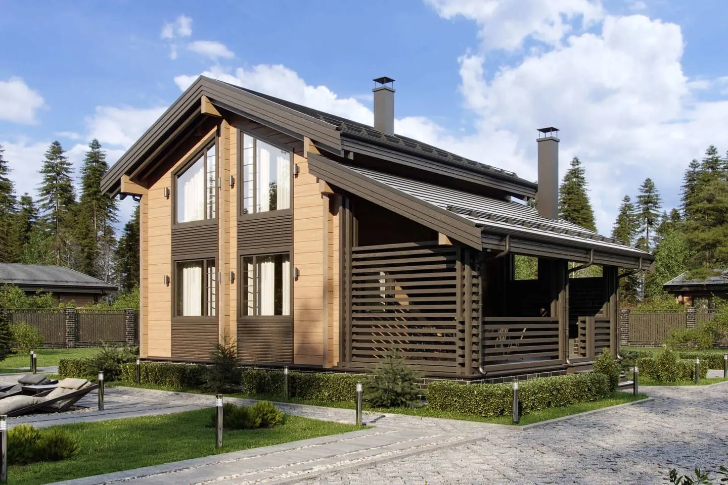 Проект бани № 159