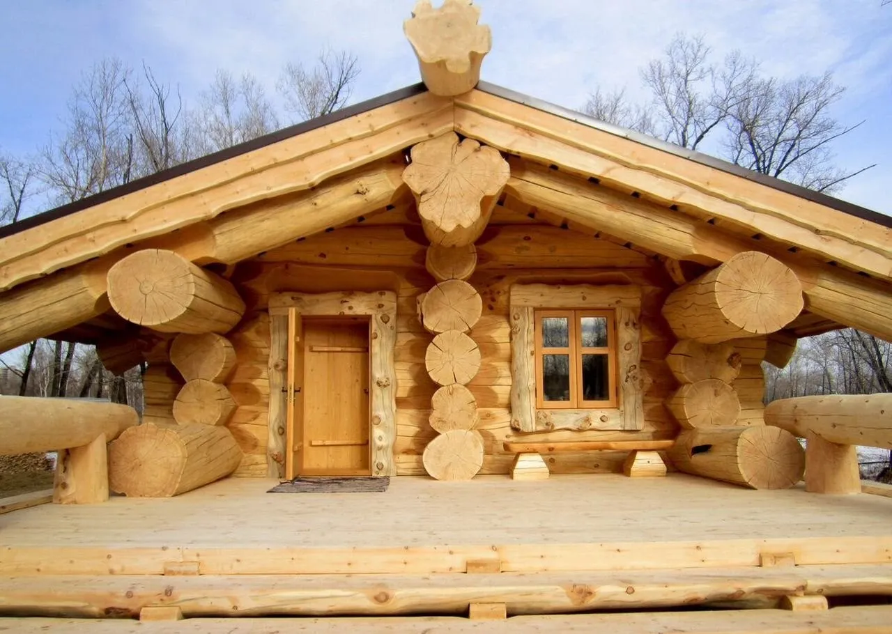 Ручная рубка дома - это настоящий эксклюзив! - основное изображение