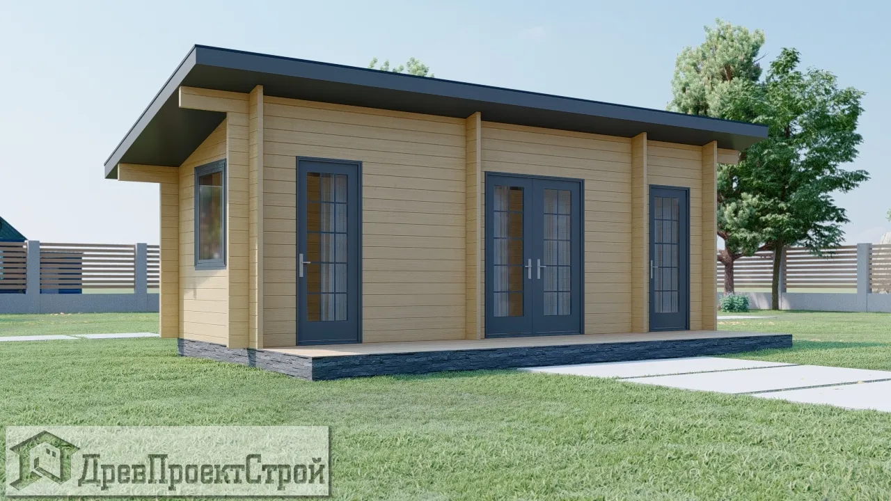 Проект гостевого домика № 131