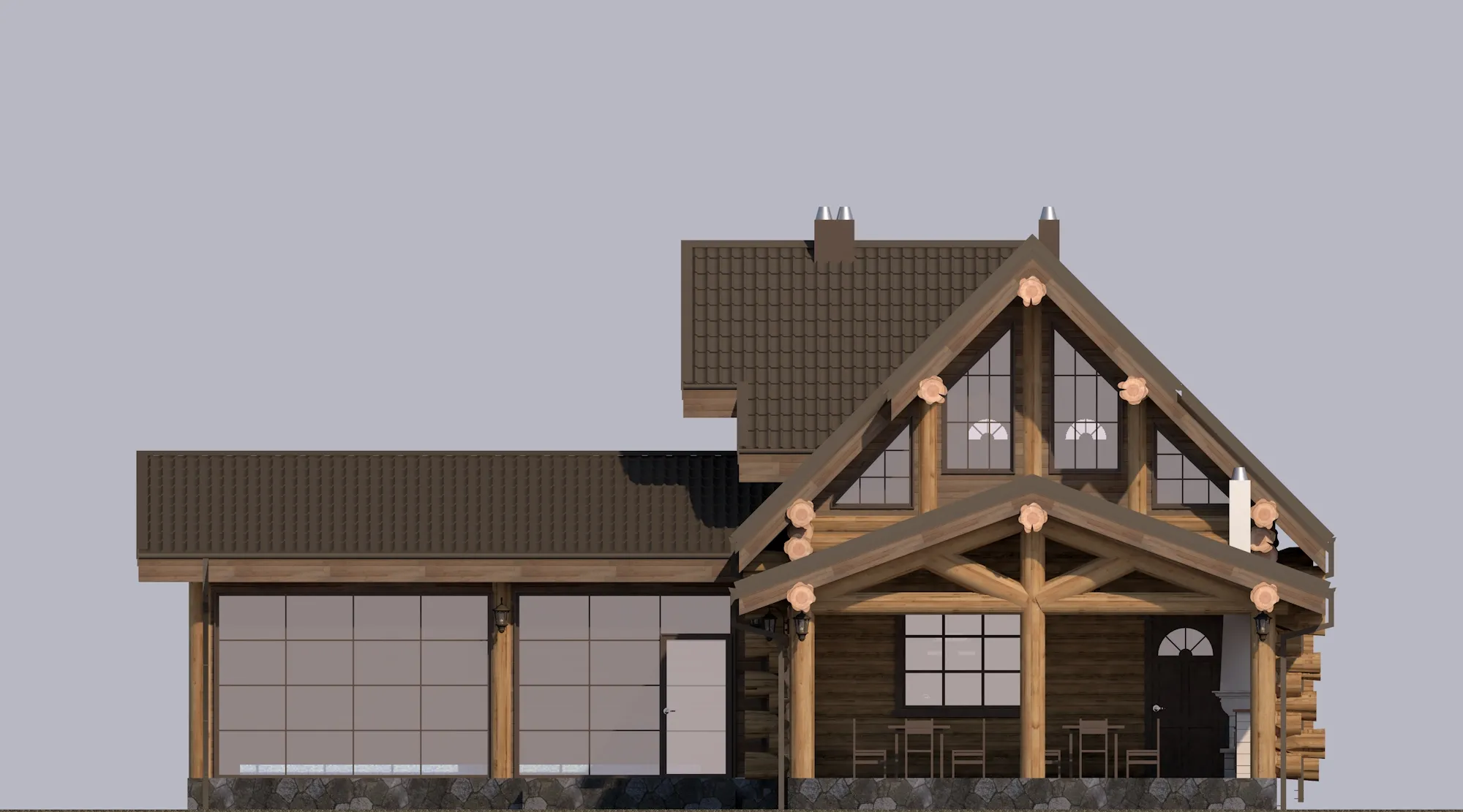 Эксклюзивность в каждом бревне!