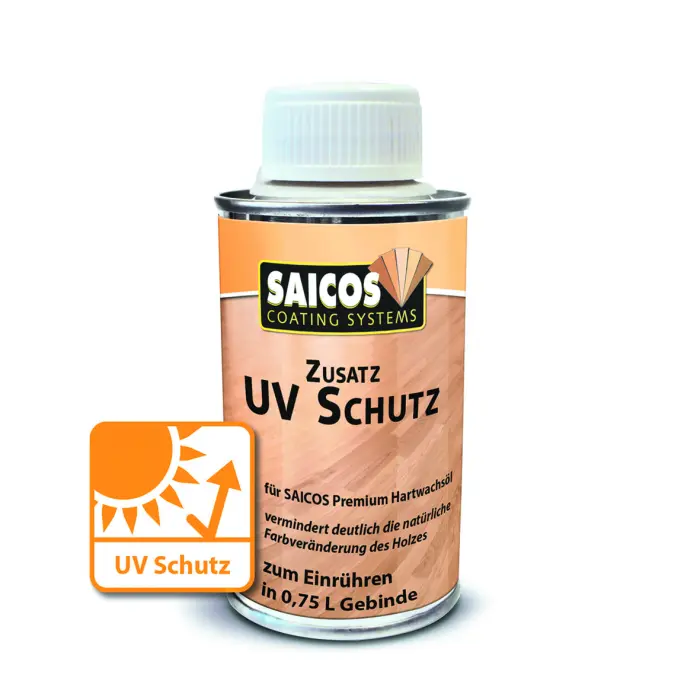Добавка в масло-воск UV Schutz от выцветания паркета и дерева 2.5л.