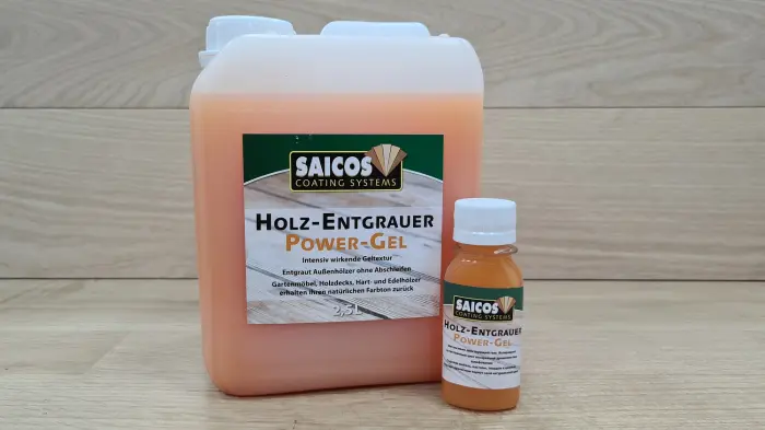 Гель для очищения посеревшей древесины Holz-Entgrauer Power-Gel 2.5л.