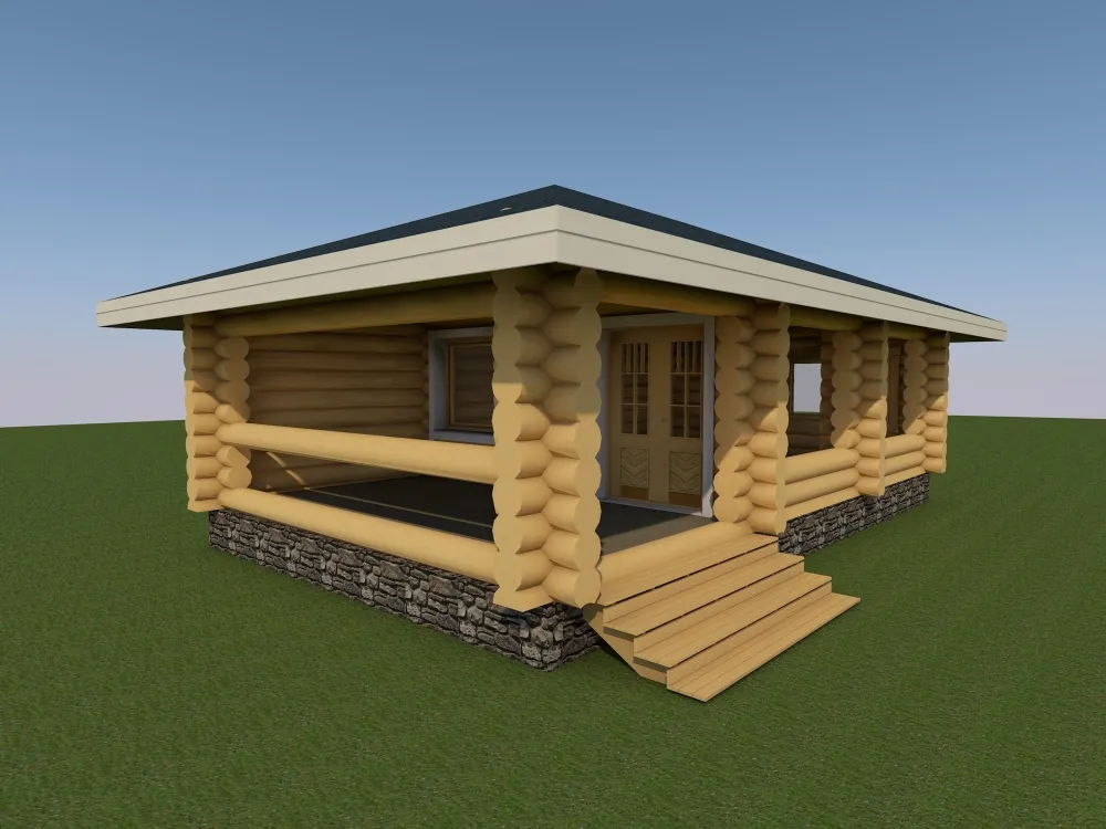 Проект беседки № 99 - представление