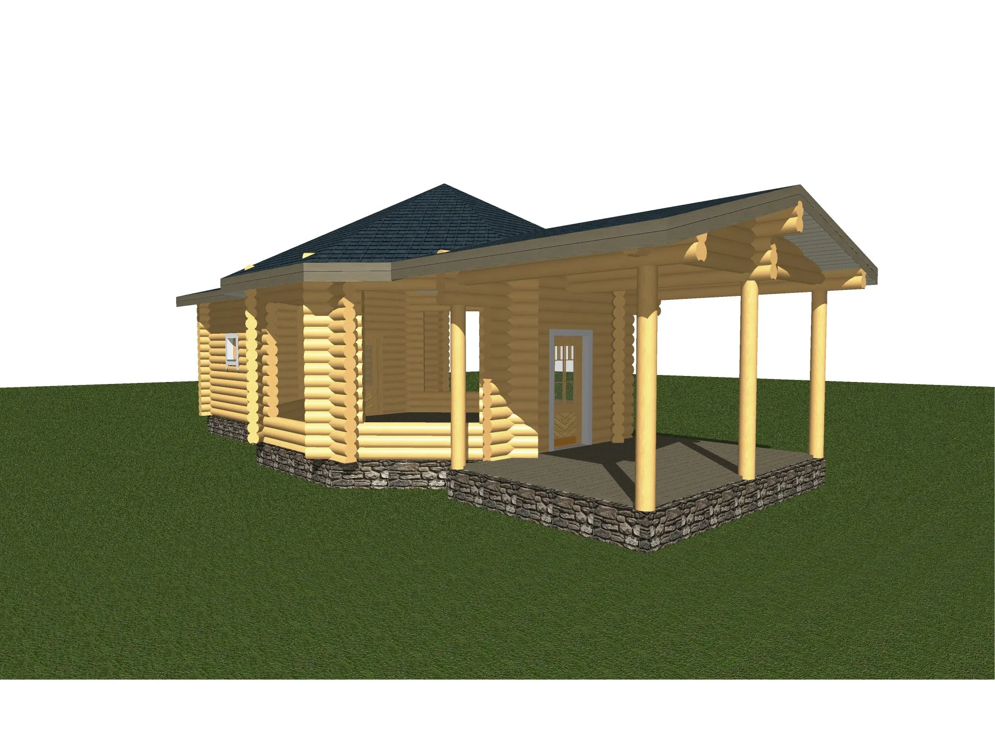 Проект беседки № 15 - представление