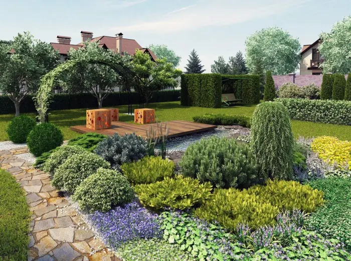 Весь комплекс ландшафтных работ от проектирования до сдачи готового объекта.