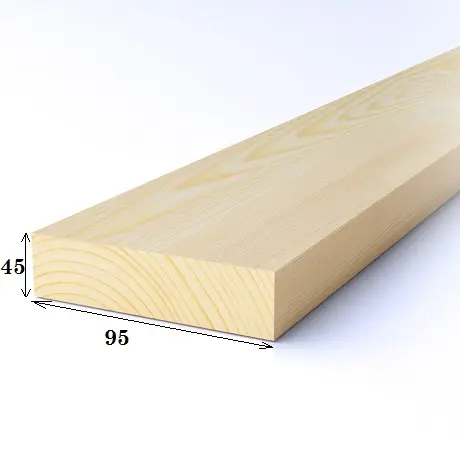 Доска КС строганая 45*95*6000 мм (хвойные сорт AB)