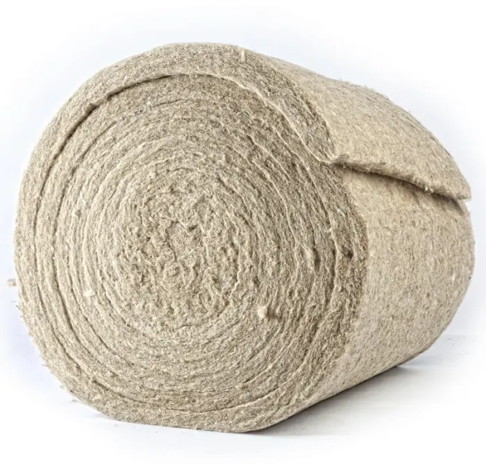 УТЕПЛИТЕЛЬ ИЗ ЛЬНА “МЕЖВЕНЦОВЫЙ” ТОЛЩИНА 5 ММ, ШИРИНА ЛЕНТЫ 200 ММ