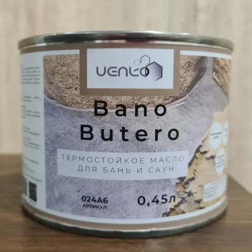 Масло для бань и саун VENKO Bano Butero: 024А6