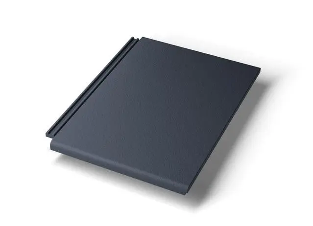 Рядная плоская черепица PLATT Графит