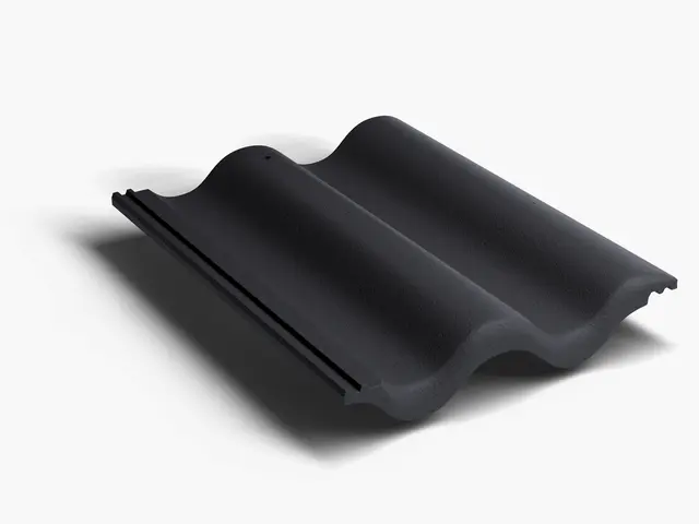 Рядная волновая черепица Classic Антрацит