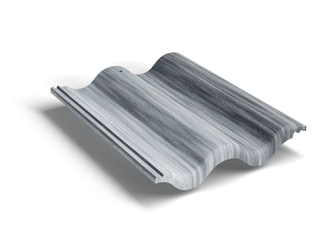 Рядная волновая черепица Antik Серый