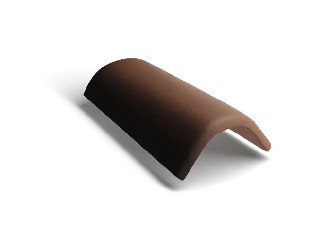 Коньковая черепица Antik Коричневый (осенний лист)