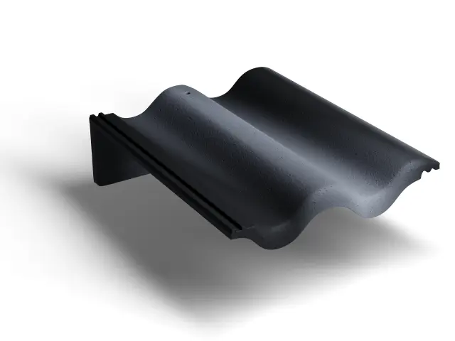 Пультовая черепица Antik Графит