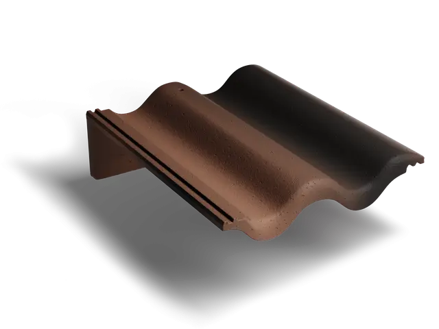 Пультовая черепица Antik Коричневый (осенний лист)