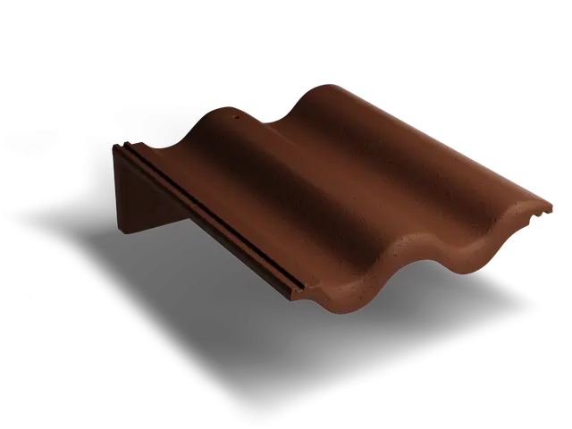 Пультовая черепица Classic Коричневый