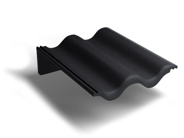 Пультовая черепица Classic Черный