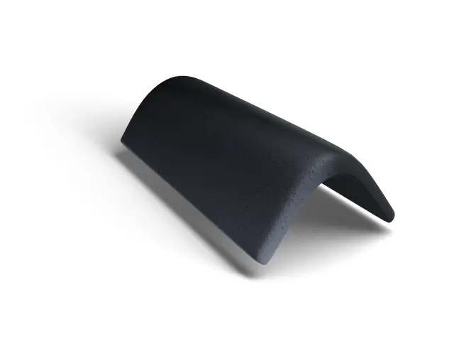 Торцевая черепица Antik Графит