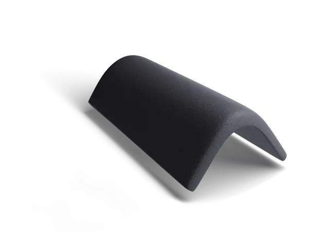 Торцевая черепица Classic Графит 