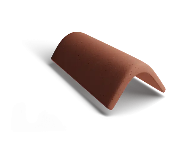 Торцевая черепица  Lite Неокрашенный красный