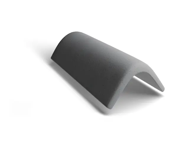 Торцевая черепица Lite Неокрашенный серый