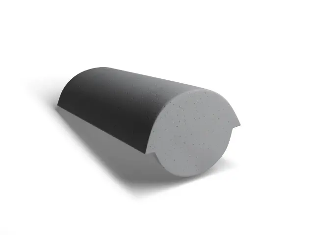 Начальная коньковая черепица Lite Неокрашенный серый