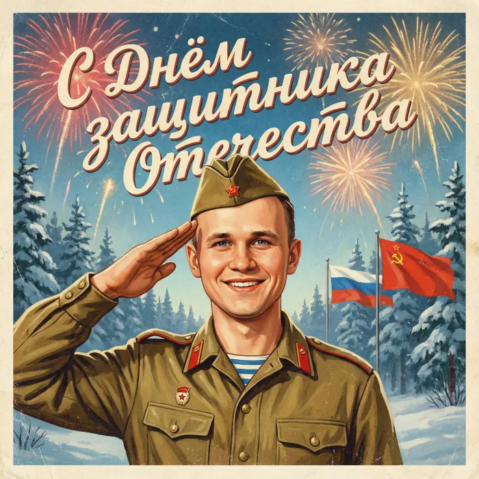 С Денем защитника Отечества